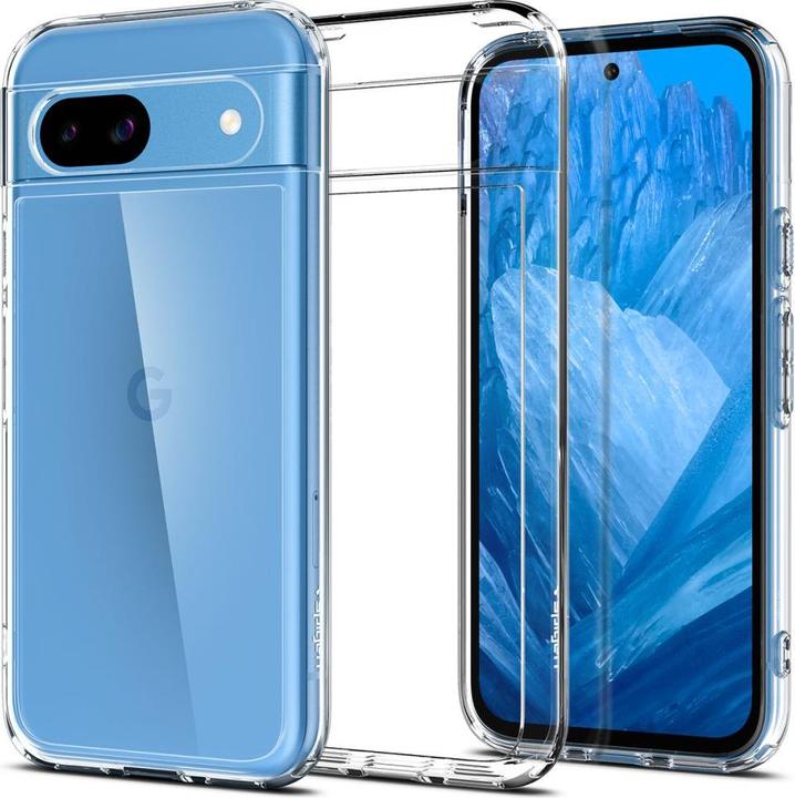 Actual product image Spigen Ultra Hybrid TPU Back Cover Transparent Google Pixel 8a (Google Pixel 8a)