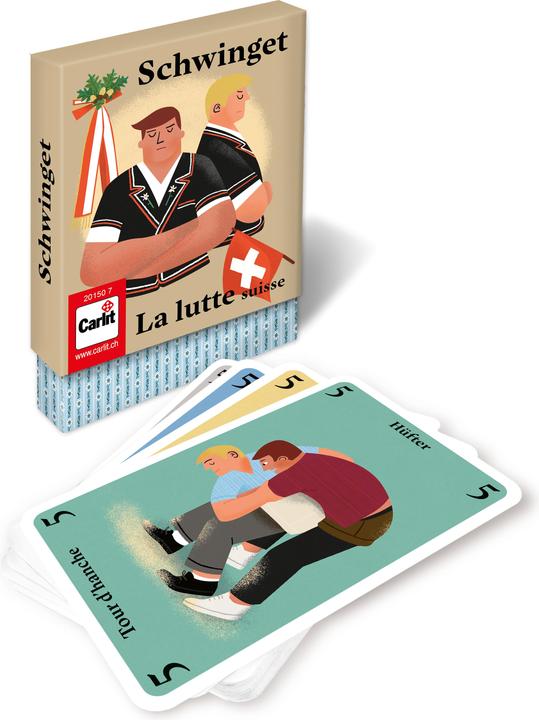 Carlit Schwinget / La lutte suisse (Allemand, Français)
