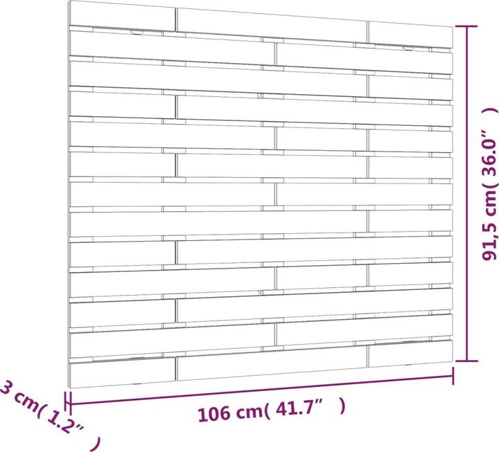 Immagine prodotto VidaXL Oksiutka (106 x 3 x 91,5 cm)