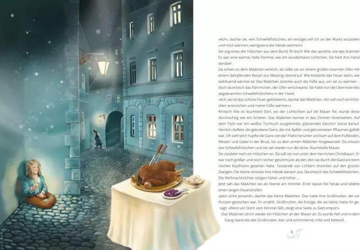 Produktbild Die schönsten Weihnachtsmärchen (Deutsch, Brüder Grimm, Hans Christian Andersen, 2019)