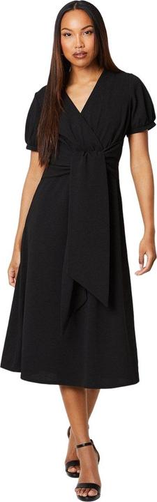 Actual product image Debenhams Womens/Ladies Textured Jersey Belt Midi Dress (38 D)