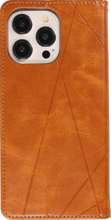 Produktbild PhoneLook Hülle Flip Geometrisch Hellbraun (Apple iPhone 16e)