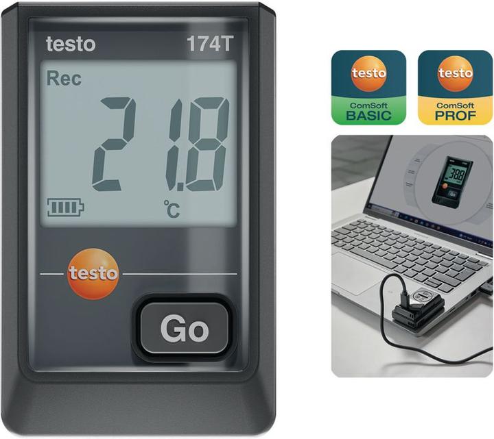 Immagine prodotto Testo Mini-Datenlogger 174 T / USB-C