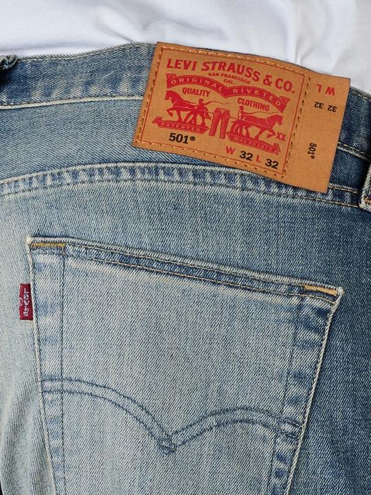 Actual product image Levis 501 Jeans Straight Fit Unleaded (W33/L34)