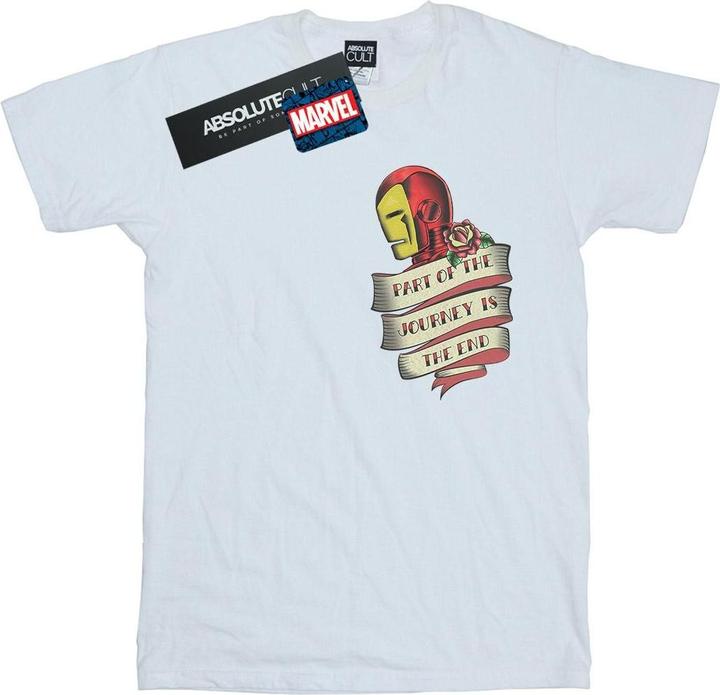 Image du produit - T-shirt IRON MAN TATTOO JOURNEY BREAST PRINT - Homme (5XL)