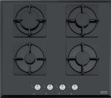 Actual product image Franke FHNS 604 4G BK C Black Built-in Gas 4 Cooker(s)