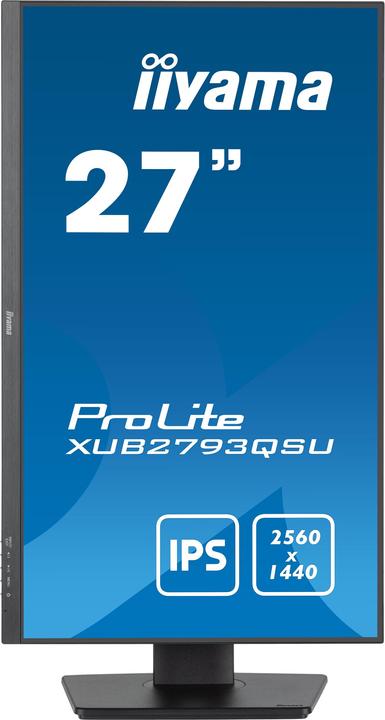 Produktbild iiyama Monitor XUB2793QSU-B7 (2560 x 1440 Pixel, 27")