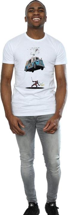 Actual product image Mens Deadpool Ice Cream T-Shirt (S)