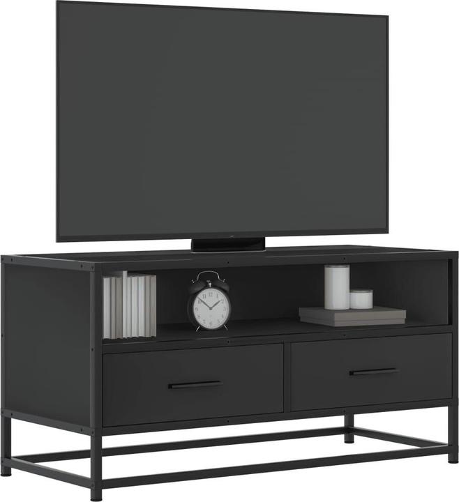 Image du produit VidaXL Armoire TV Lowboard Meuble TV Métal dérivé du bois (80 x 34.5 x 40 cm)