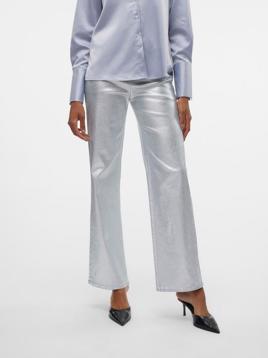 Actual product image Vero Moda VMTESSA Hohe Taille Weiter Beinschnitt Jeans Weit geschnitten (W30/L32)