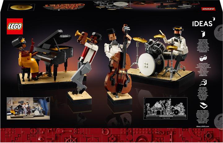 Image du produit LEGO Quatuor de jazz (21334, LEGO Ideas)