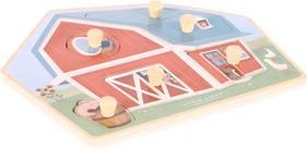 Actual product image Little Dutch Little Farm FSC wooden puzzle