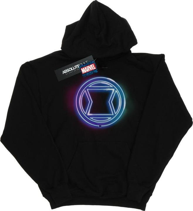 Produktbild Black Widow Neon Logo Kapuzenpullover (M)