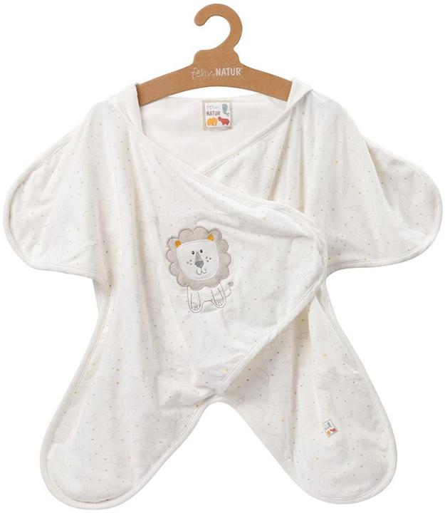Actual product image Fehn Snuggle wrap lion fehnNATUR (70 x 80 cm)