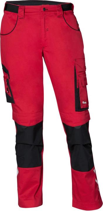 Magni FORTIS pantaloni da uomo con cintura in vita/pantaloni da lavoro 24 rosso/nero taglia 25 (25)