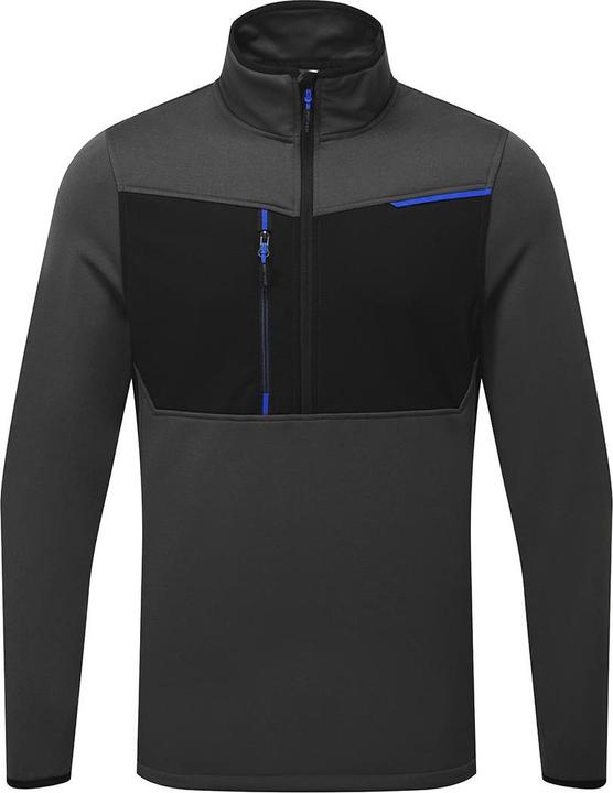Actual product image Portwest Mens WX3 Half Zip Fleece Top (L)