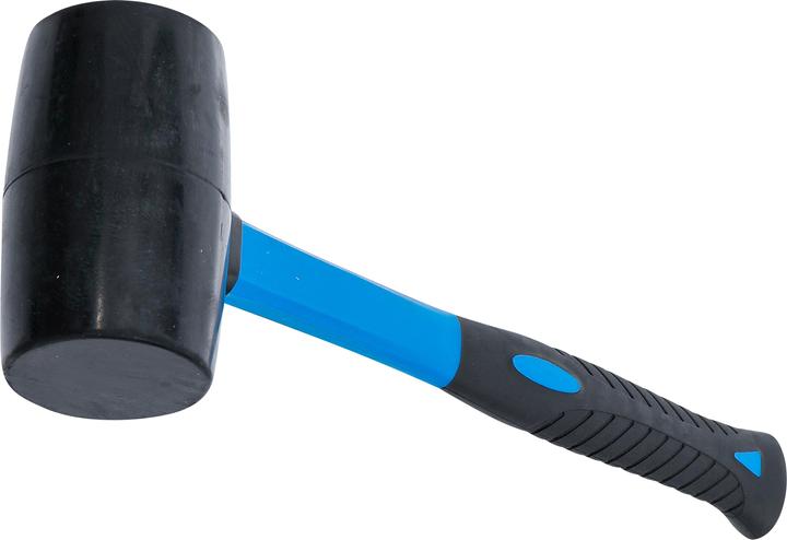 Image du produit BGS Maillet caoutchouc manche en fibres de verre tête noire Ø 65 mm 720 g (1014 g)