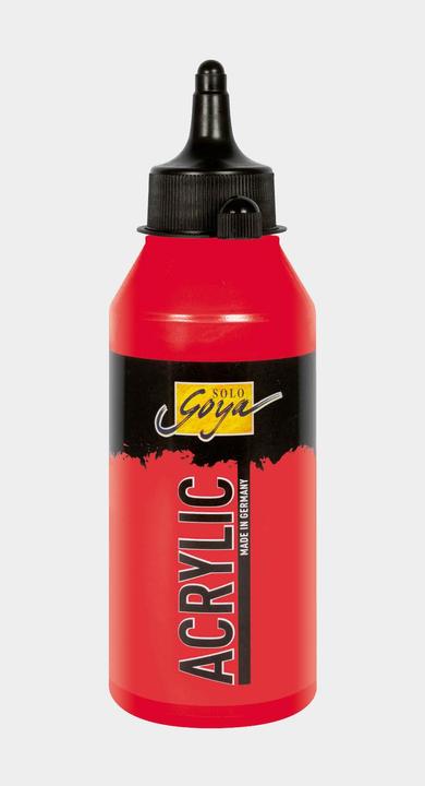 Actual product image Solo Goya Acrylic (Real red, 250 ml)