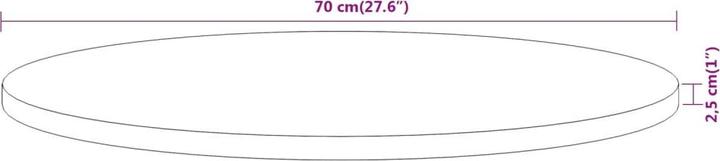 Actual product image VidaXL Lynsay (70 x 2,5 cm)