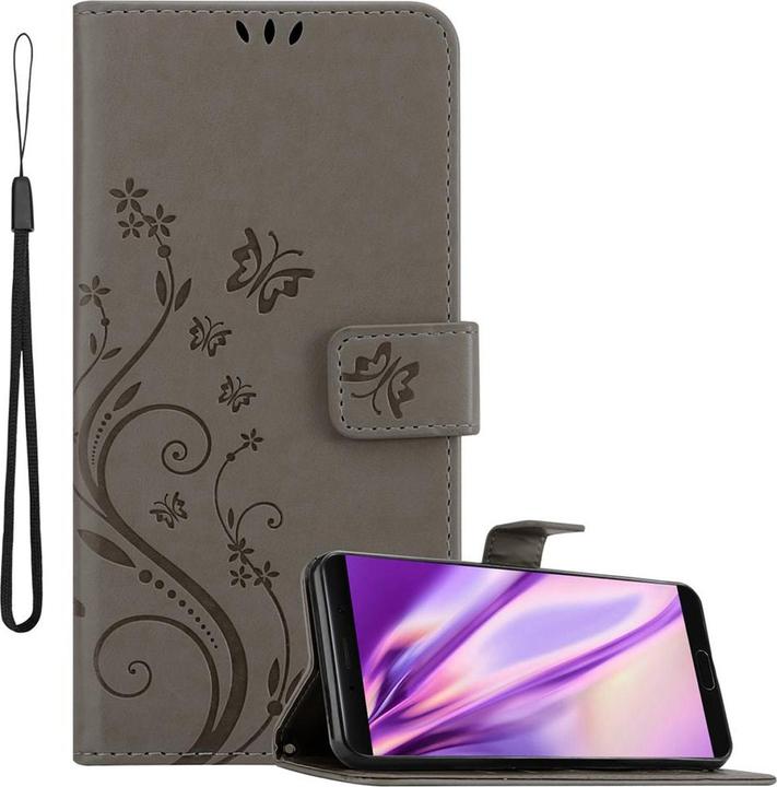 Actual product image Cadorabo Flower Book Cover (Huawei Nova 2i)