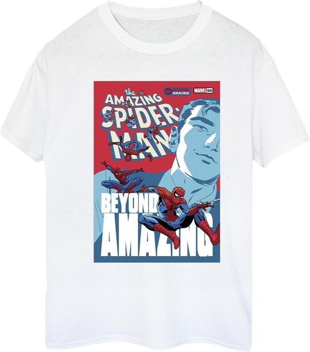 Immagine prodotto Spider-Man Beyond Amazing Cover Maglietta Ampia Donna (M)
