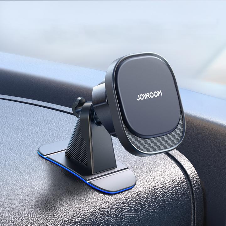 Image du produit Joyroom Support téléphone magnétique pour voiture JR-ZS400 sur le tableau de bord - noir
