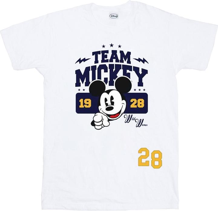 Actual product image Disney Boys Mickey Mouse Team Mickey T-Shirt (128)