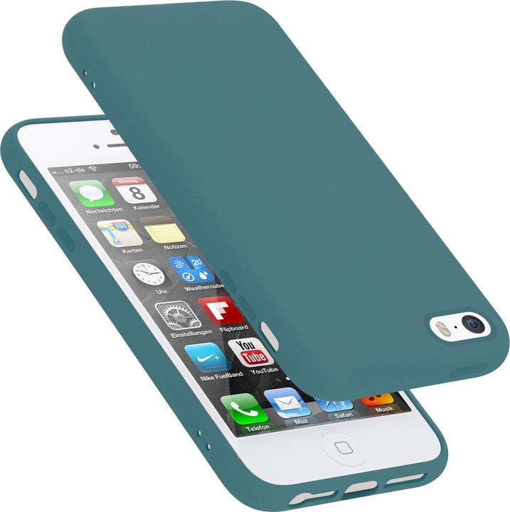 Productafbeelding Cadorabo TPU Liquid Silicone Case Cover (Apple iPhone 5)