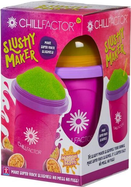 Chill Factor Character Options 07952 ChillFactor Watermelon Crush-Reusable, Homemade Squeeze Cup slushy Maker Kit (CH plug)