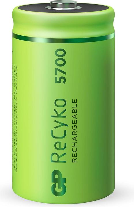 Immagine prodotto GP Batteries ReCyko (2 pz., D, 5700 mAh)