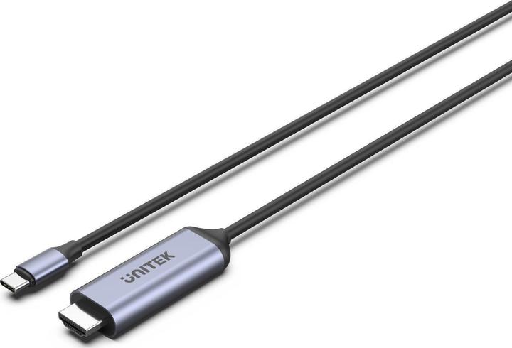 Actual product image Unitek V1423A Adapteris USB-C - HDMI 2.1 8K60Hz 1.8 m (1.80 m, HDMI)