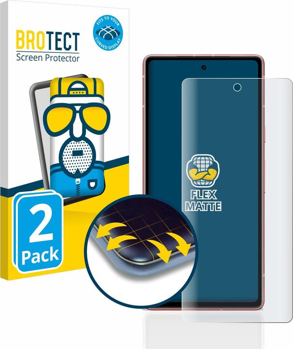 Image du produit BROTECT Full-Cover Protection Mat (2 pièce(s), Google Pixel 7a)