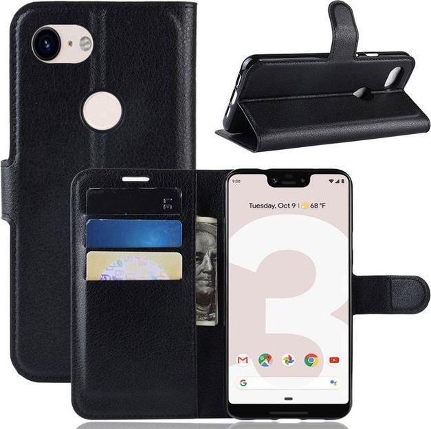 Produktbild MU Classic Litchi Leder Bookcover Series (Google Pixel 3a XL)