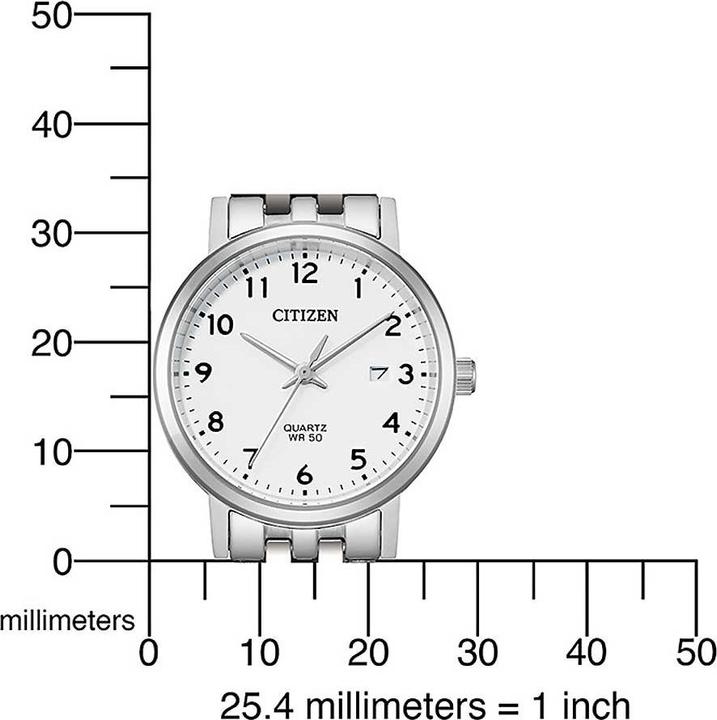 Actual product image Citizen EU6090-54A Sport Ladies Quartz 26mm 5ATM (Watch with gemstone, 28 mm)