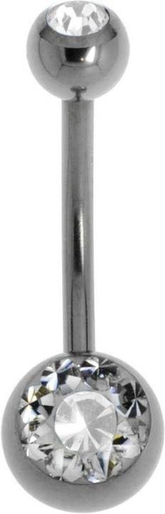 Bijouteria Bauchpiercing (Titan, Swarovski Kristall)