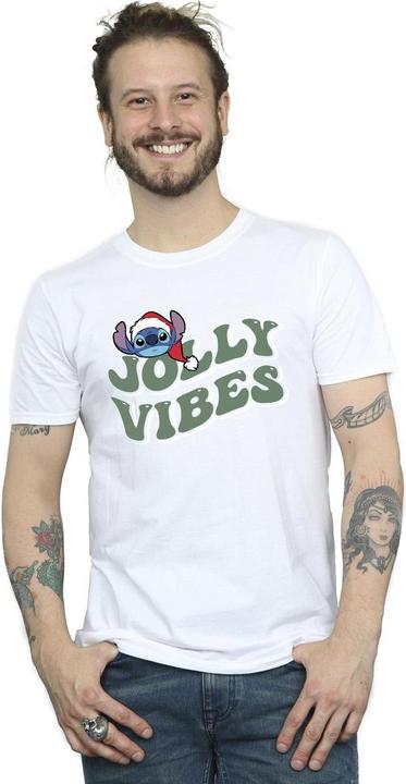Image du produit Disney - T-shirt LILO & STITCH JOLLY CHILLING VIBES - Homme (XL)
