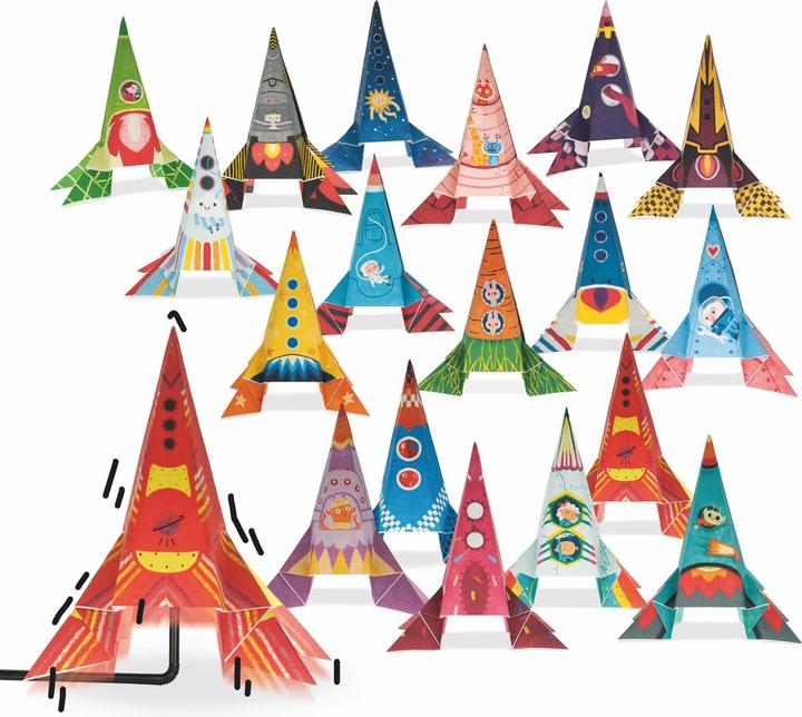Image du produit Ludattica Easy Origami - Fusée