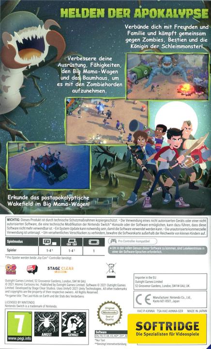 Actual product image Game Jack, the Monster Scare (The Last Kids on Earth) (Switch Lite, Switch OLED, Switch, DE)