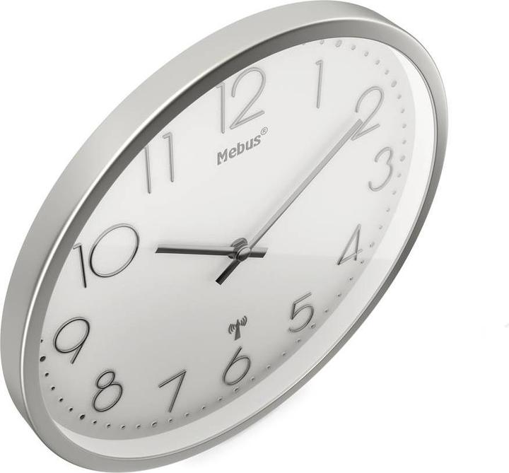 Actual product image Mebus Radio controlled wall clock (25 cm)