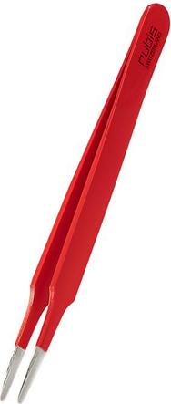 Produktbild Rubis Wimpern Pinzette gerade, rot
