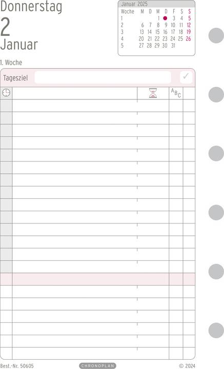 Produktbild Chronoplan Tagesplan (Deutsch)