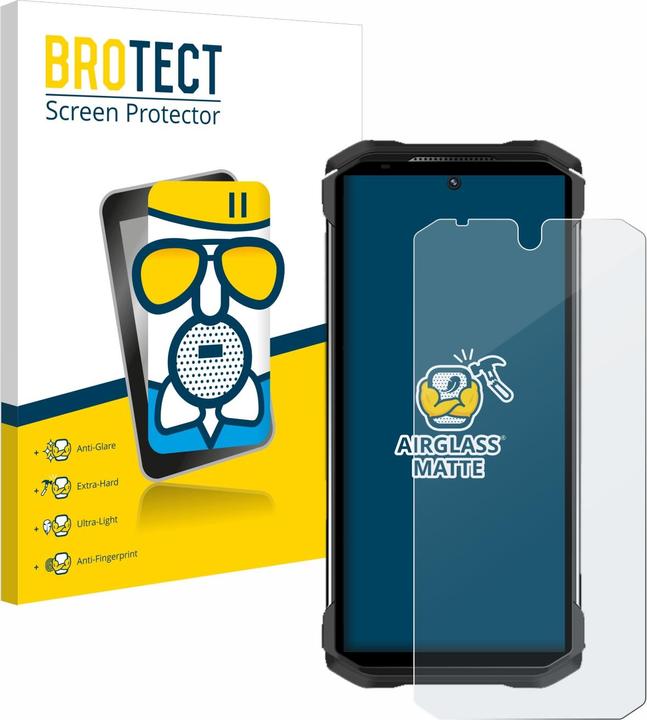 Produktbild BROTECT AirGlass Panzerglasfolie Matt (1 Stück, Doogee S98)