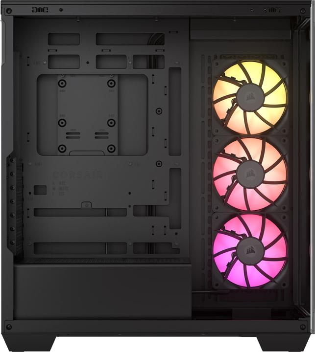 Productafbeelding Corsair Kast iCUE 3500X RGB Midi TG zwart BTF+ZERO (Mini-ITX, mATX, E-ATX, ATX)