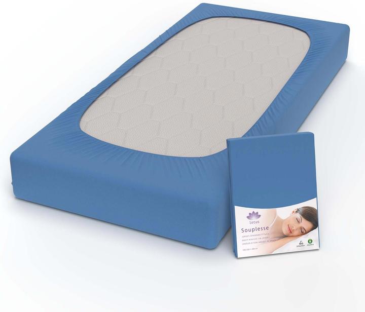 Produktbild Lotus Bettwaren Jersey Fixleintuch Souplesse (180 x 200 cm)