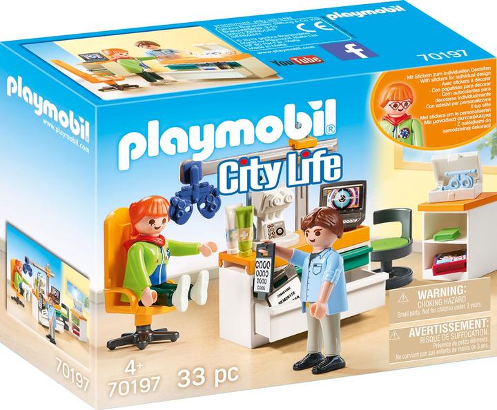 Image du produit Playmobil l'ophtalmologue (70197, Playmobil City Life)