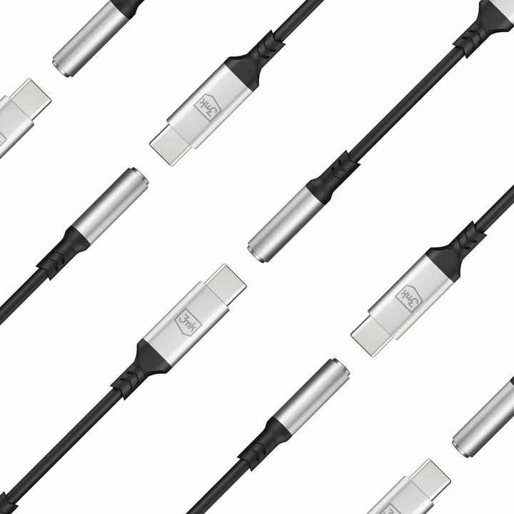 Produktbild 3MK USB C — 3.5mm Klinke (USB 3.2 Gen 1)