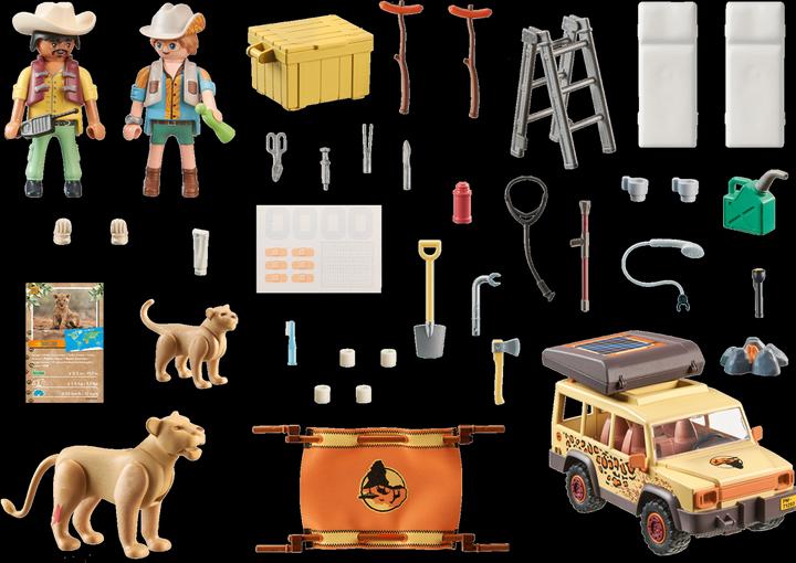 Immagine prodotto Playmobil Wiltopia - Con il veicolo fuoristrada in mezzo ai leoni (71293, Playmobil Wiltopia)