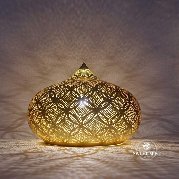 Actual product image Sweet Mint Oriental Lamp Potiki Flower (E27)