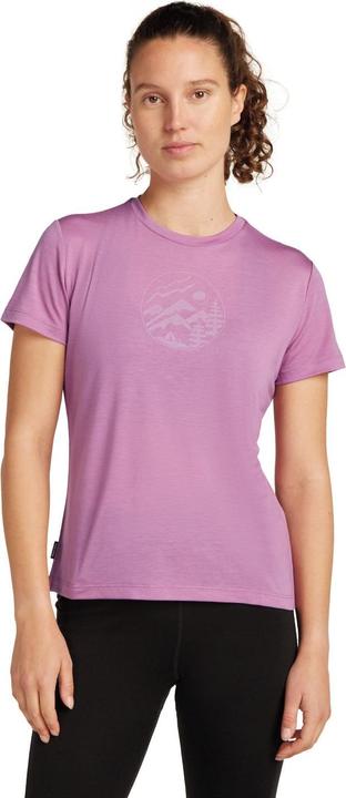 Produktbild Icebreaker Women Merino Blend Core SS Tee Camping Circle (L)