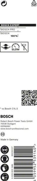 Actual product image Bosch Professional Zubehör Expert CYL-9 MultiConstruction drill, 8 x 80 x 120 mm, d 7.2 mm (8 millimetres)